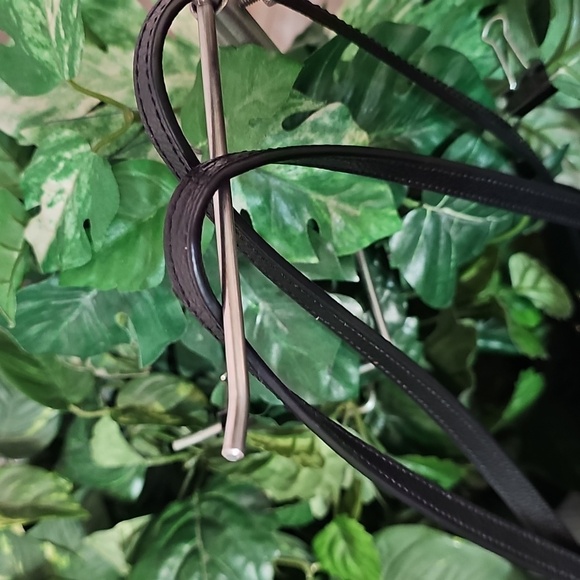 Coach Black Pebbled Leather Town Tote Bag NWOT - Picture 7 of 11